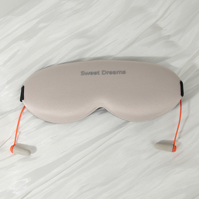 3D Light Blocking Sleep Eye Mask with Earplugs