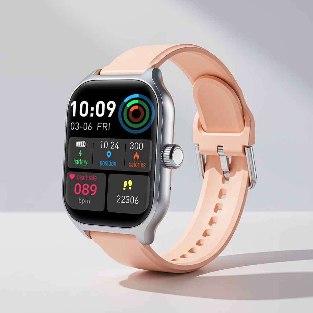 Nexus 7 Smart Watch - Apricot